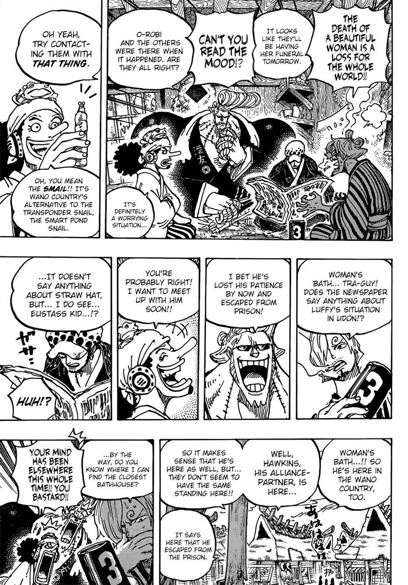 One Piece Chapter 934 page 11 - Chapter 934: Hyougoro of the Flower