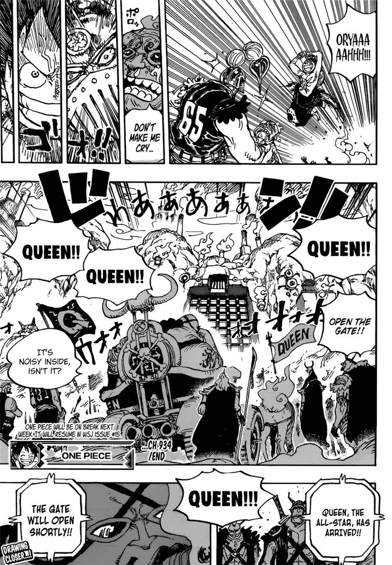 One Piece Chapter 934 page 15 - Chapter 934: Hyougoro of the Flower