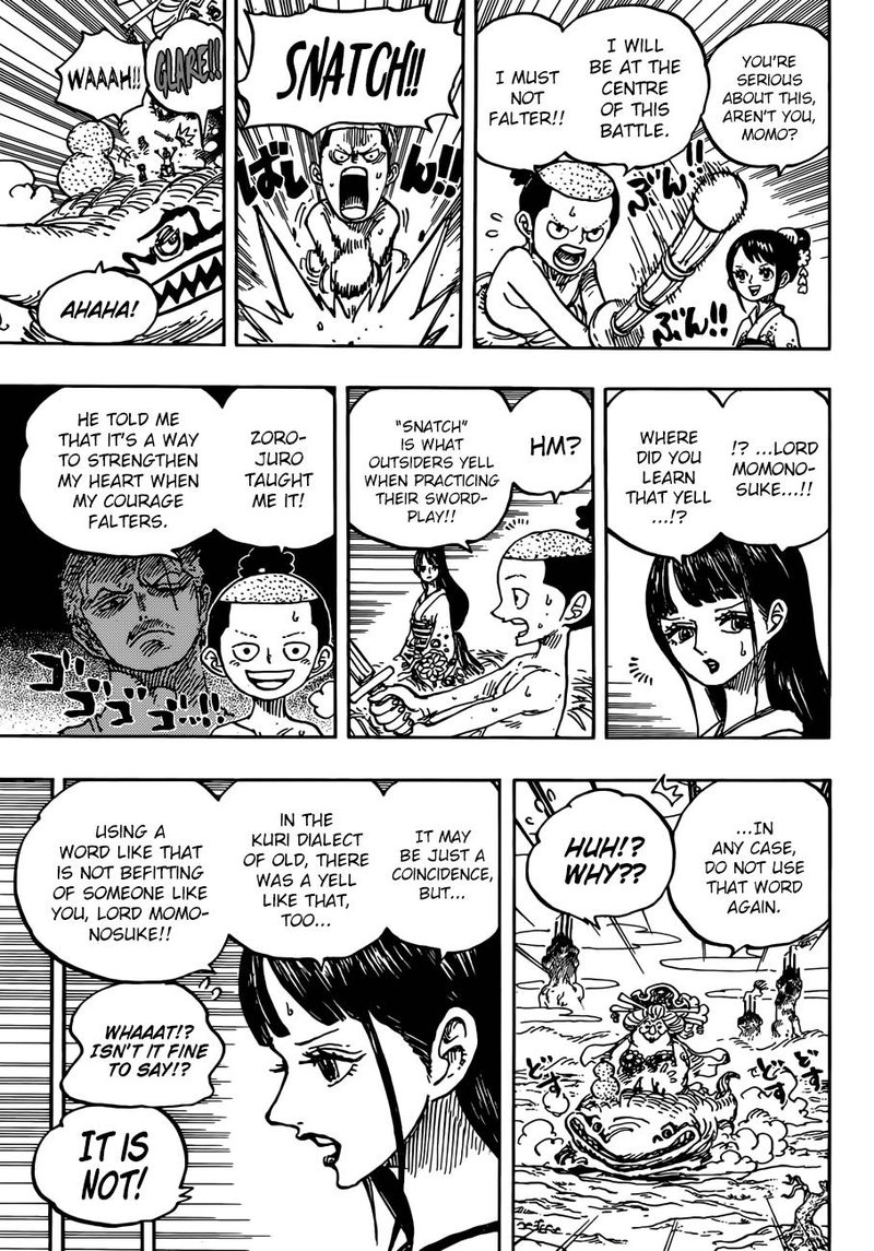 One Piece Chapter 934 page 7 - Chapter 934: Hyougoro of the Flower
