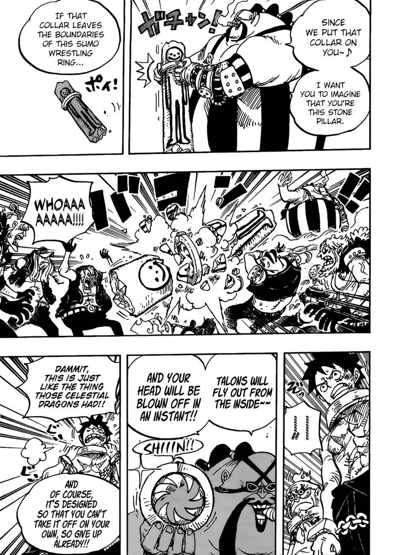 One Piece Chapter 936 page 5 - Chapter 936: The Grand Sumo Inferno