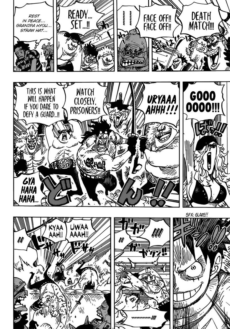 One Piece Chapter 936 page 8 - Chapter 936: The Grand Sumo Inferno