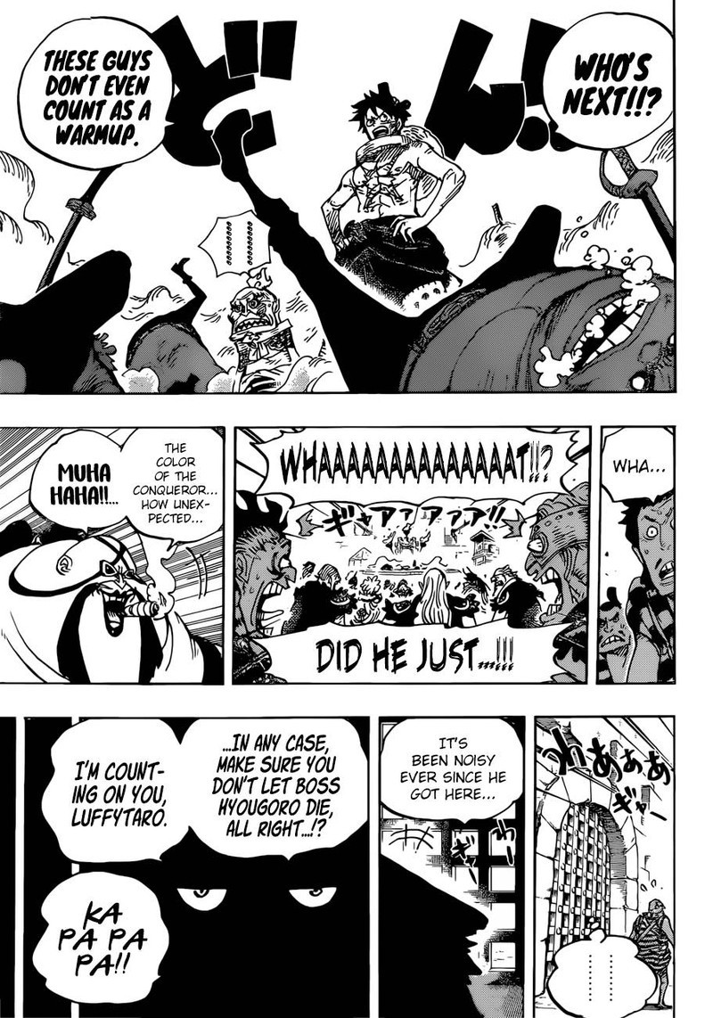 One Piece Chapter 936 page 9 - Chapter 936: The Grand Sumo Inferno