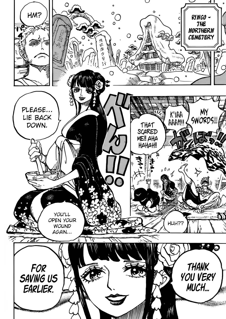 One Piece Chapter 938 page 10 - Chapter 938: A Woman's Secret