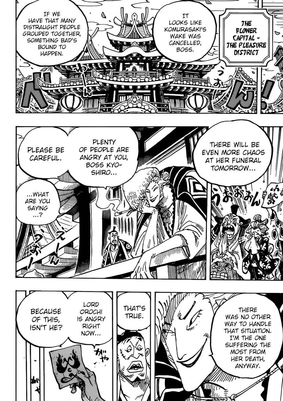 One Piece Chapter 938 page 6 - Chapter 938: A Woman's Secret