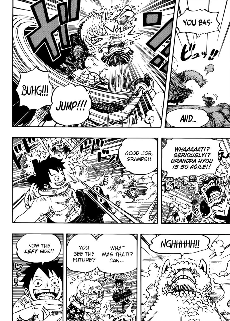 One Piece manga, chapter 939, page 12 of 20