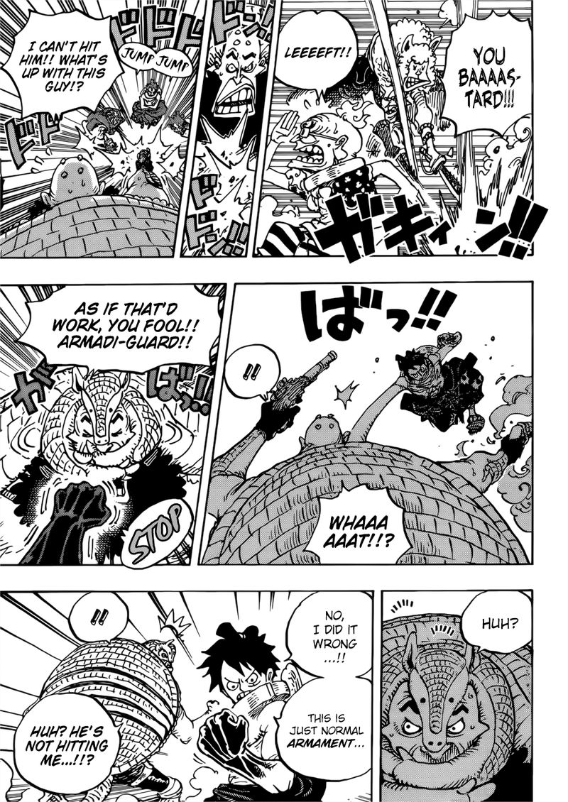 One Piece manga, chapter 939, page 13 of 20
