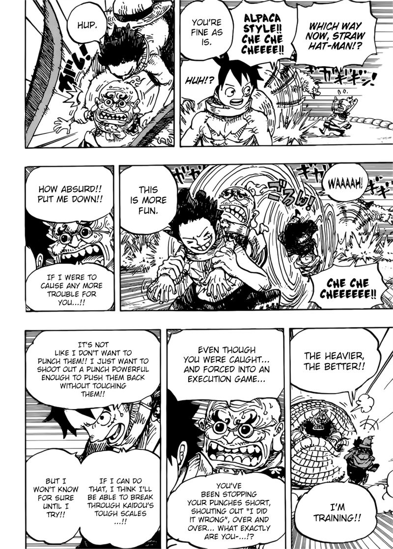 One Piece manga, chapter 939, page 14 of 20