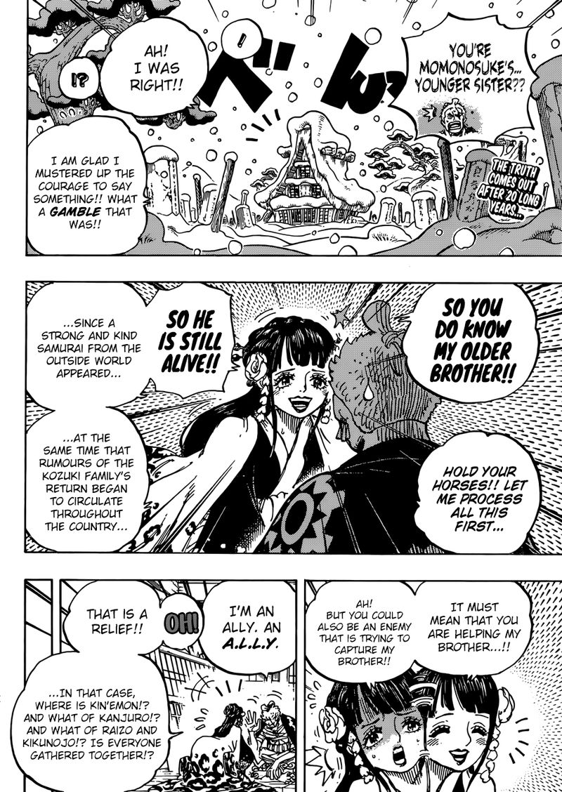 One Piece manga, chapter 939, page 3 of 20