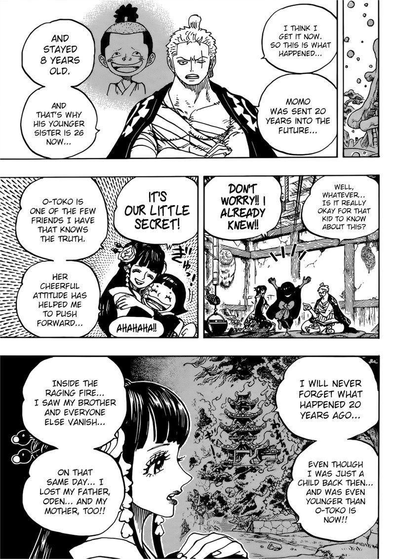 One Piece manga, chapter 939, page 4 of 20