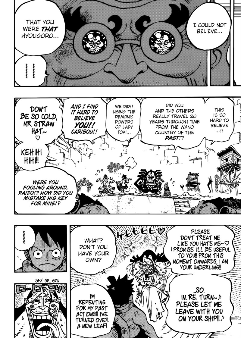One Piece Chapter 940 page 14 - Chapter 940: Sparks of Rebellion