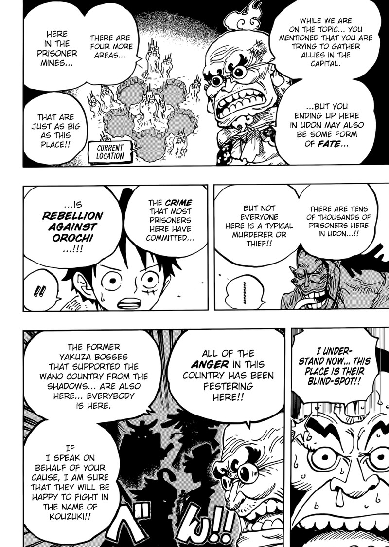 One Piece Chapter 940 page 16 - Chapter 940: Sparks of Rebellion