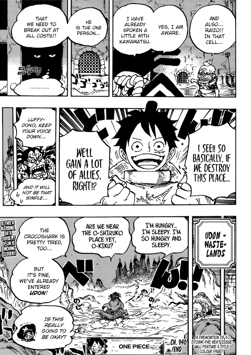 One Piece Chapter 940 page 17 - Chapter 940: Sparks of Rebellion