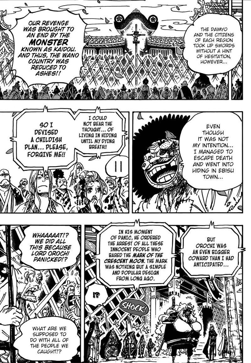 One Piece Chapter 942 page 10 - Chapter 942: Daimyo of Hakumai, Shimotsuki Yasuie