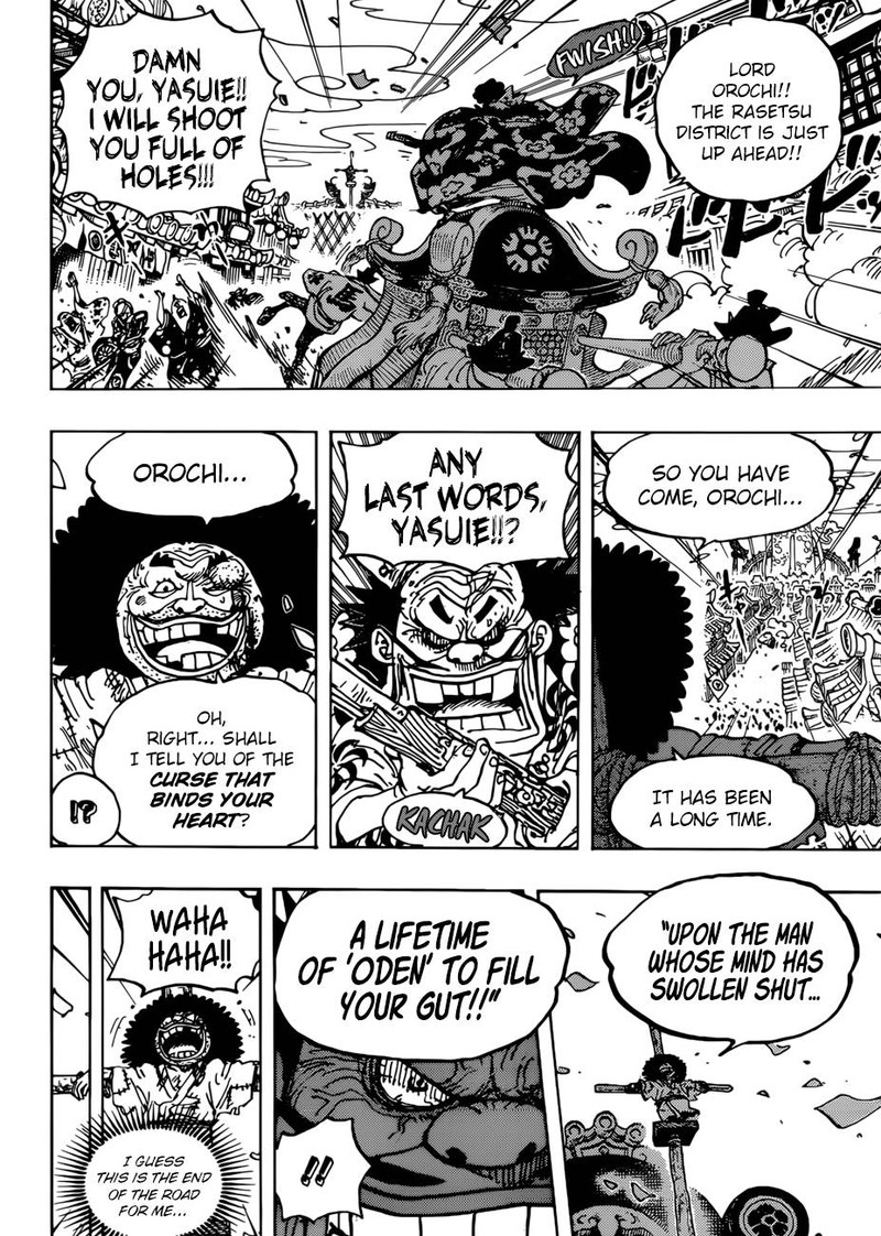 One Piece Chapter 942 page 11 - Chapter 942: Daimyo of Hakumai, Shimotsuki Yasuie