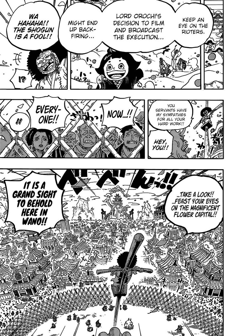 One Piece Chapter 942 page 6 - Chapter 942: Daimyo of Hakumai, Shimotsuki Yasuie