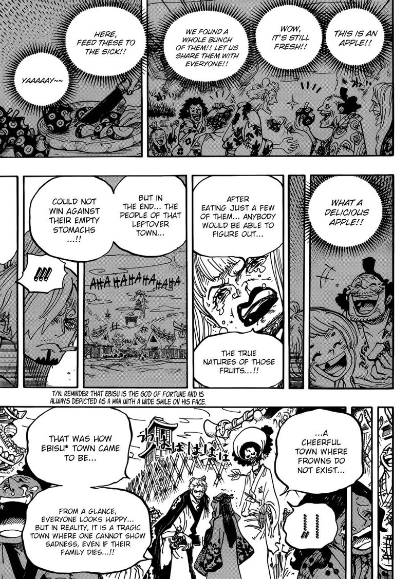 One Piece Chapter 943 page 13 - Chapter 943: SMILE