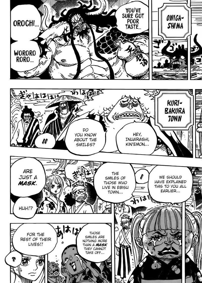 One Piece Chapter 943 page 8 - Chapter 943: SMILE