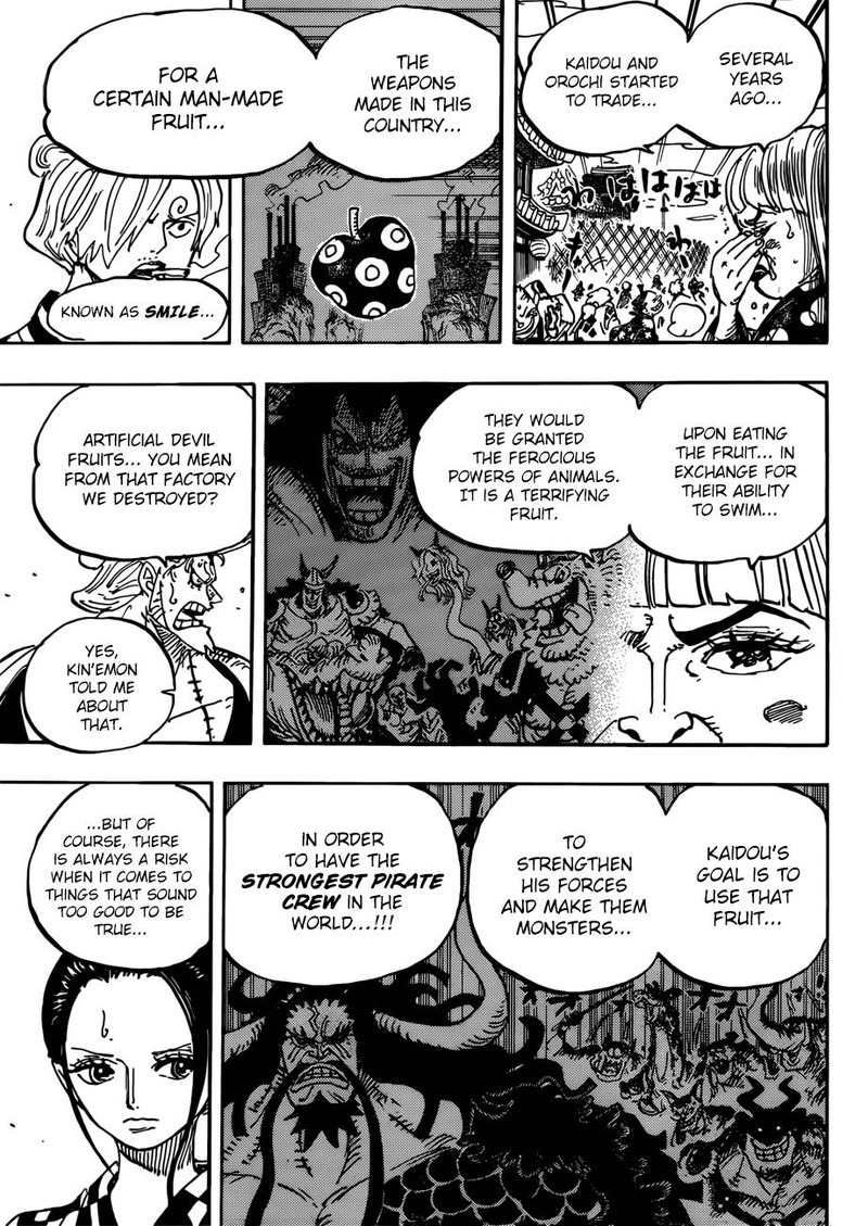 One Piece Chapter 943 page 9 - Chapter 943: SMILE