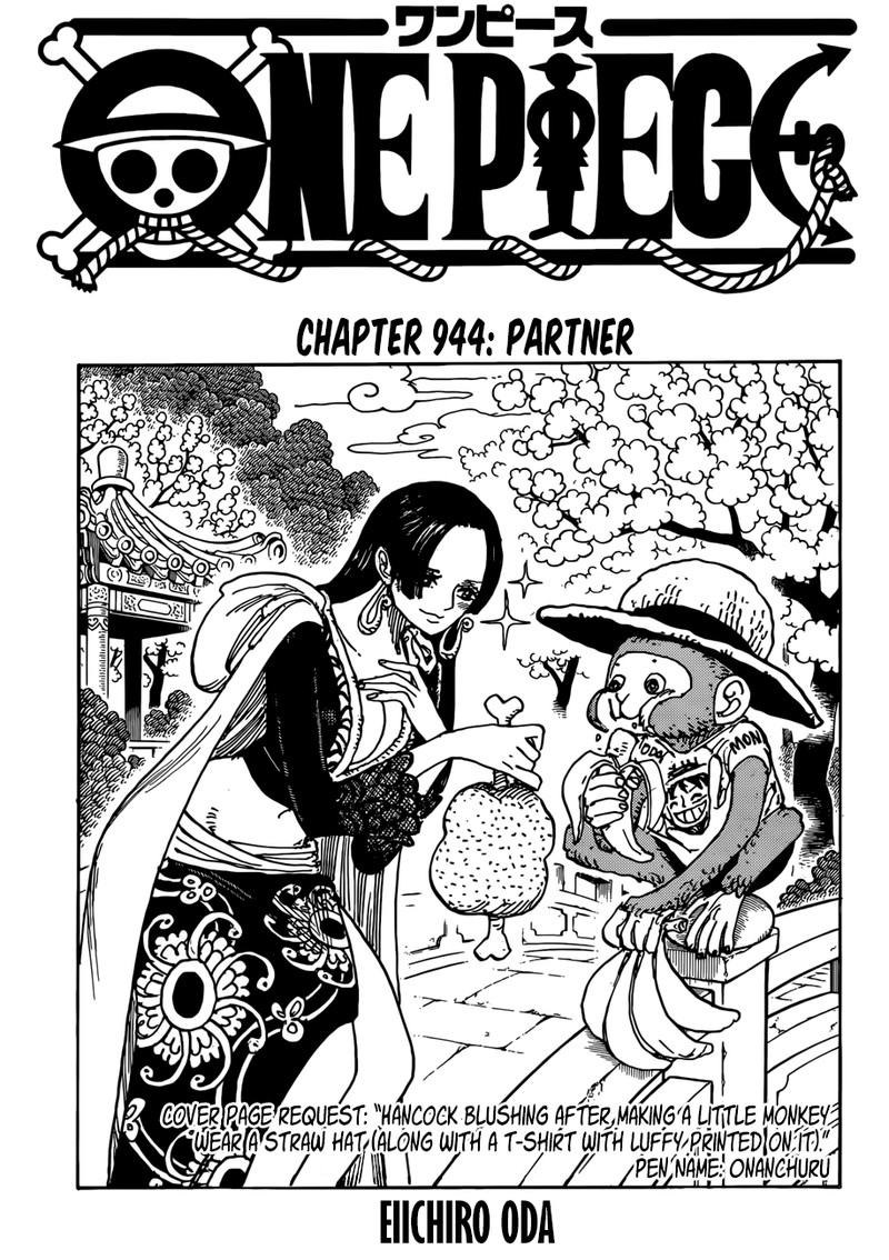 One Piece Chapter 944 page 1 - Chapter 944: Partner