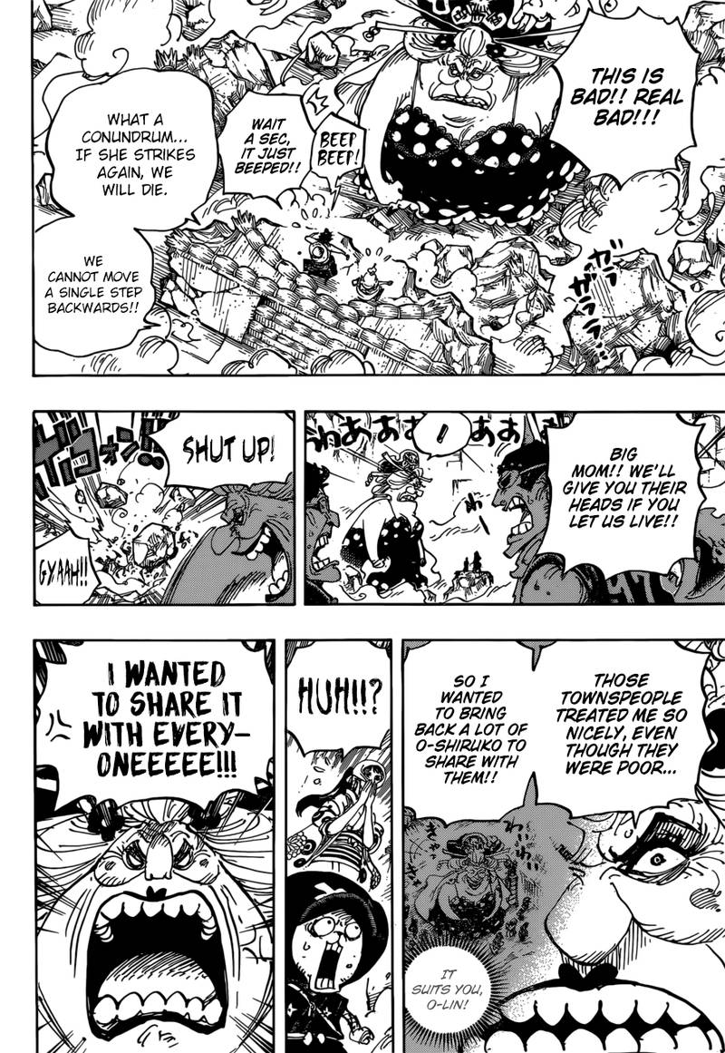 One Piece manga, chapter 946, page 13 of 18