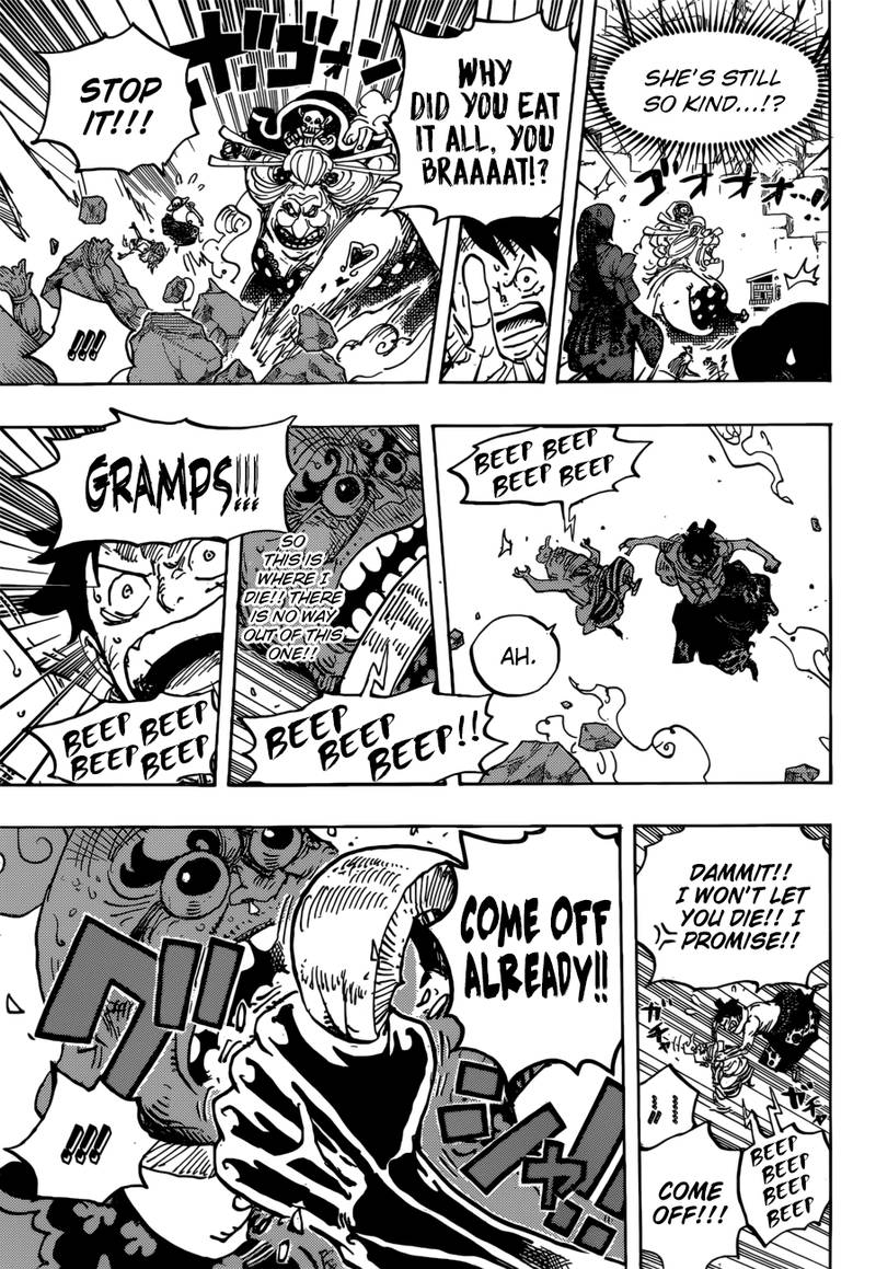 One Piece manga, chapter 946, page 14 of 18