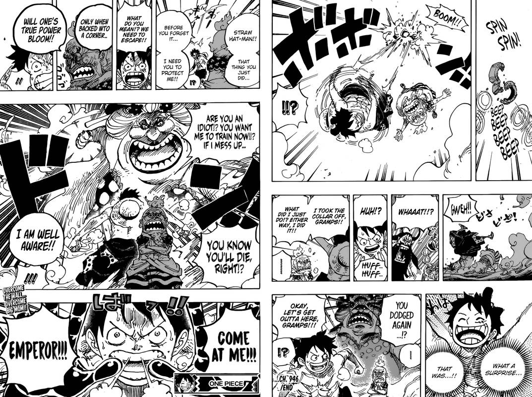 One Piece manga, chapter 946, page 15 of 18