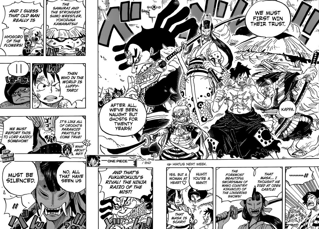 One Piece Chapter 948 page 14 - Chapter 948: Introducing Kawamatsu the Kappa