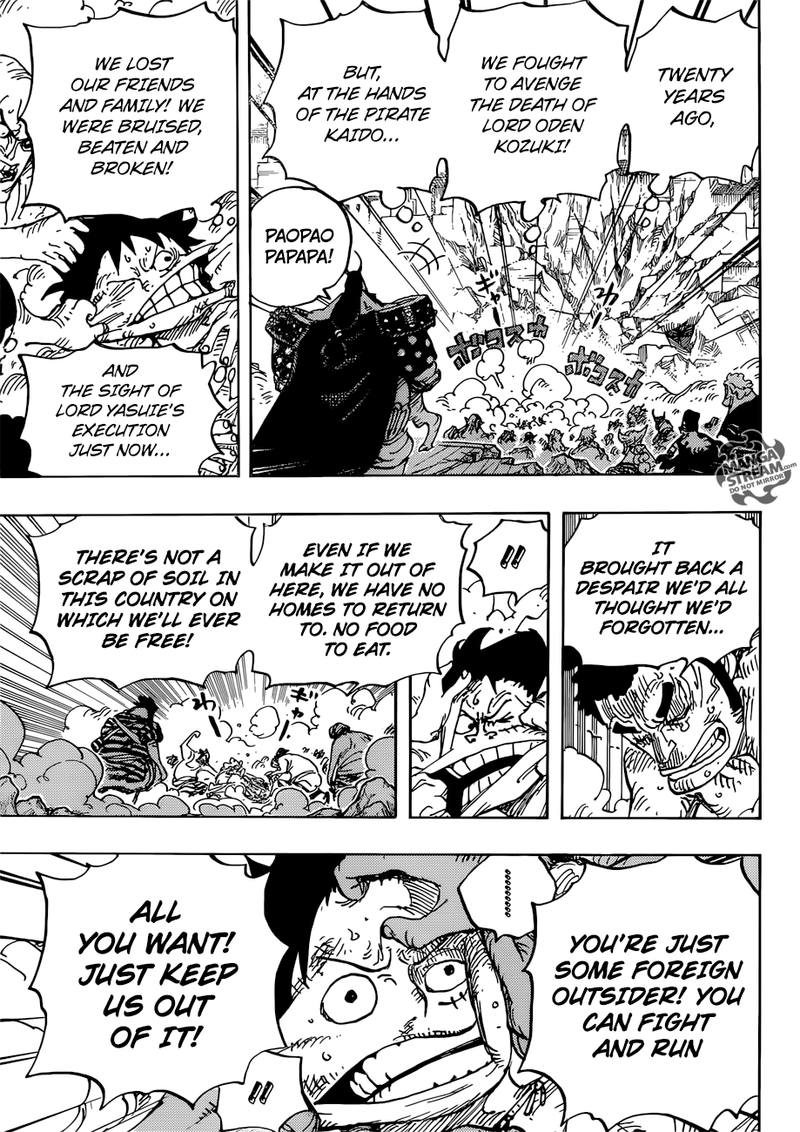 One Piece Chapter 948 page 4 - Chapter 948: Introducing Kawamatsu the Kappa