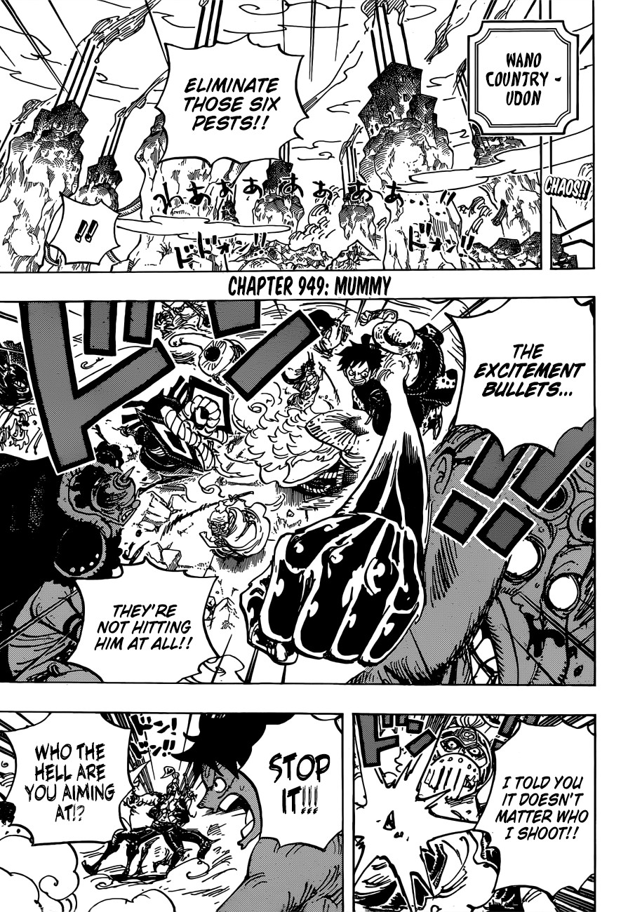 One Piece Chapter 949 page 3 - Chapter 949: Mummy