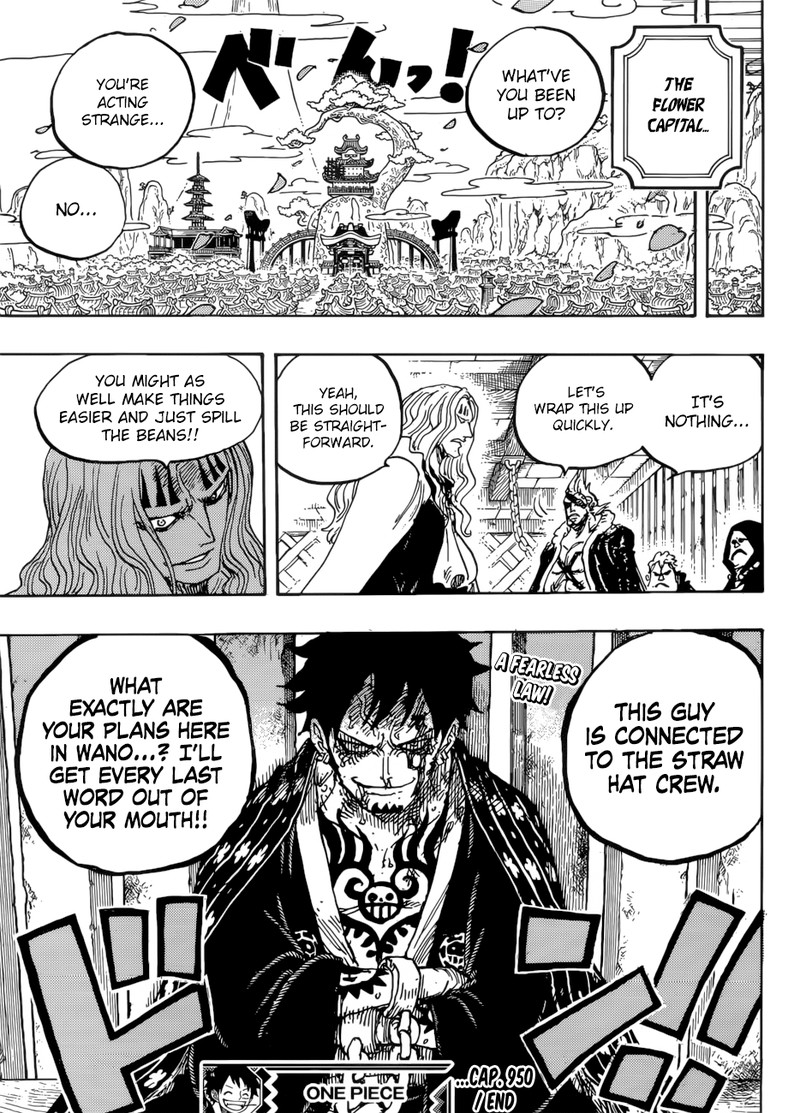 One Piece manga, chapter 950, page 17 of 20