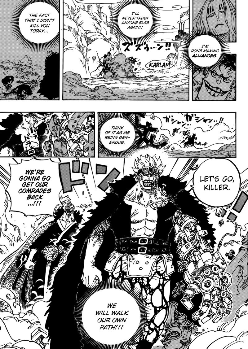 One Piece manga, chapter 950, page 5 of 20