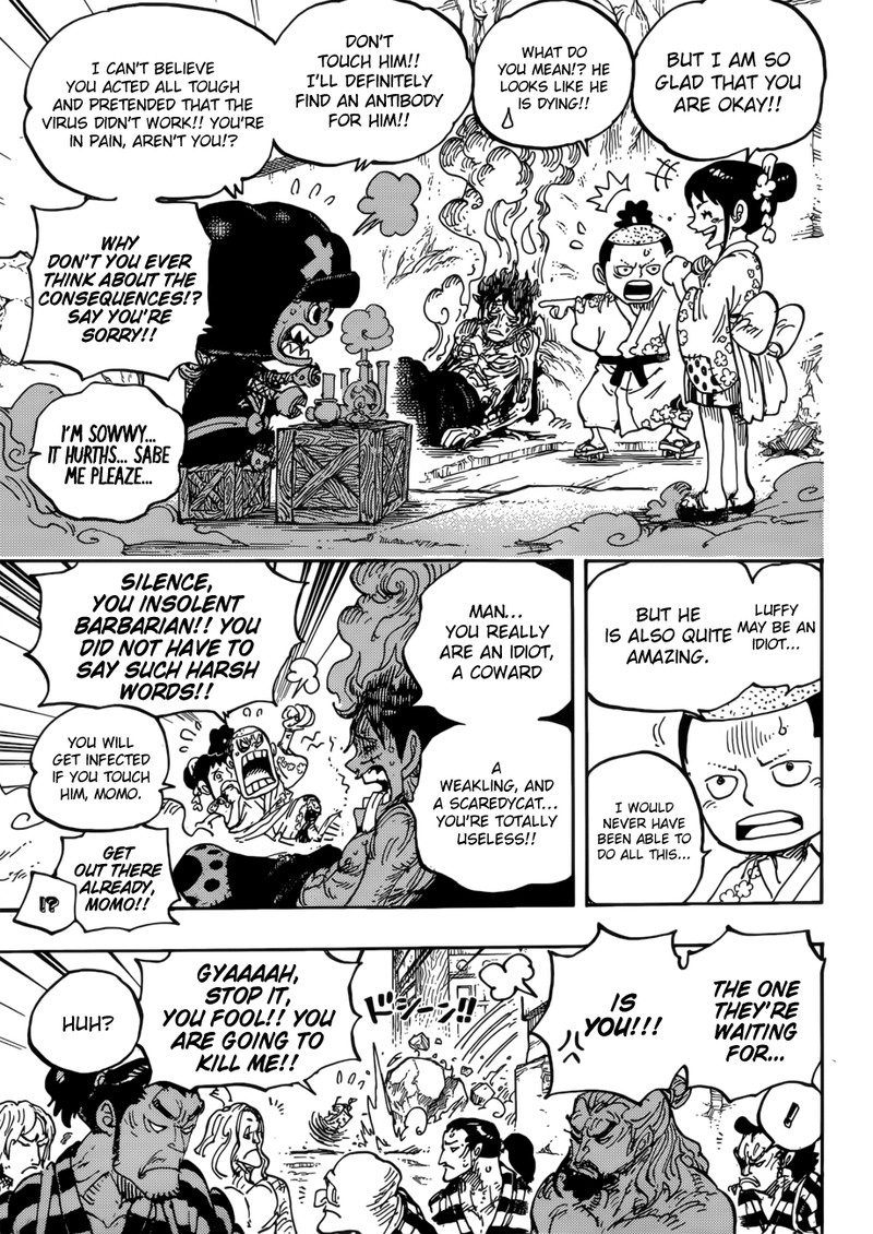 One Piece manga, chapter 950, page 7 of 20