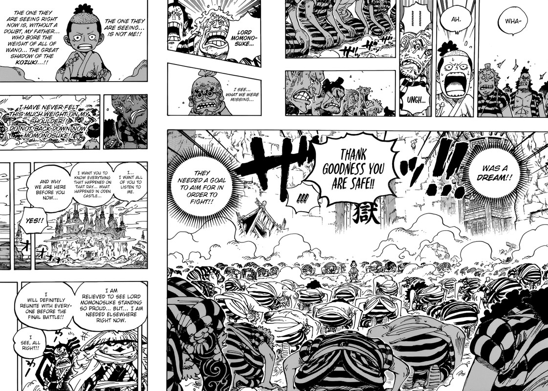 One Piece manga, chapter 950, page 8 of 20