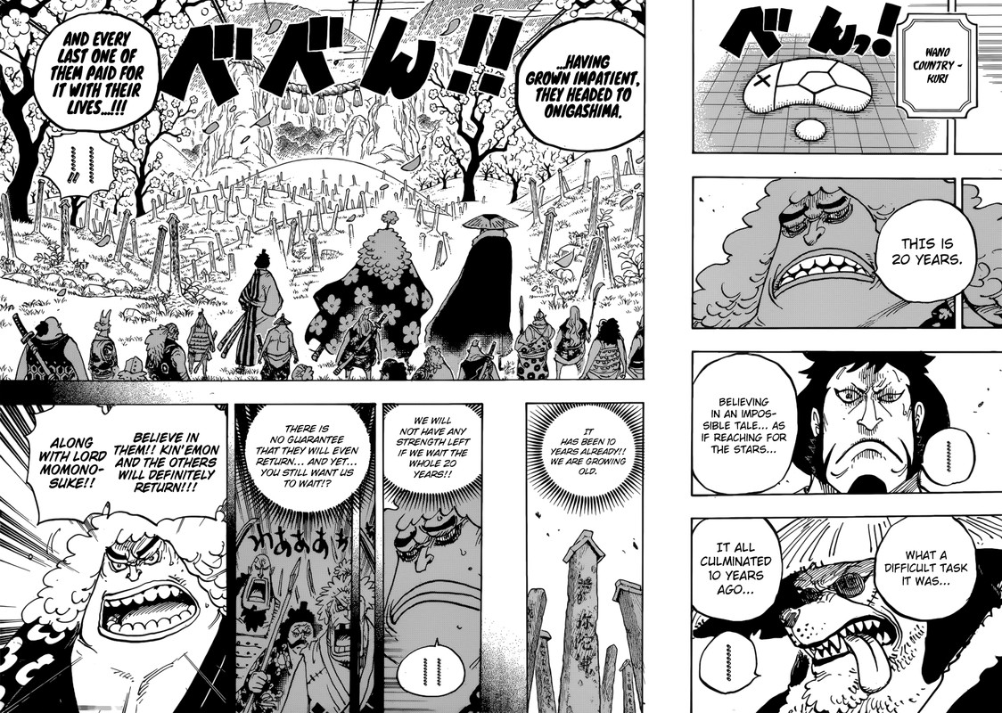 One Piece manga, chapter 950, page 9 of 20