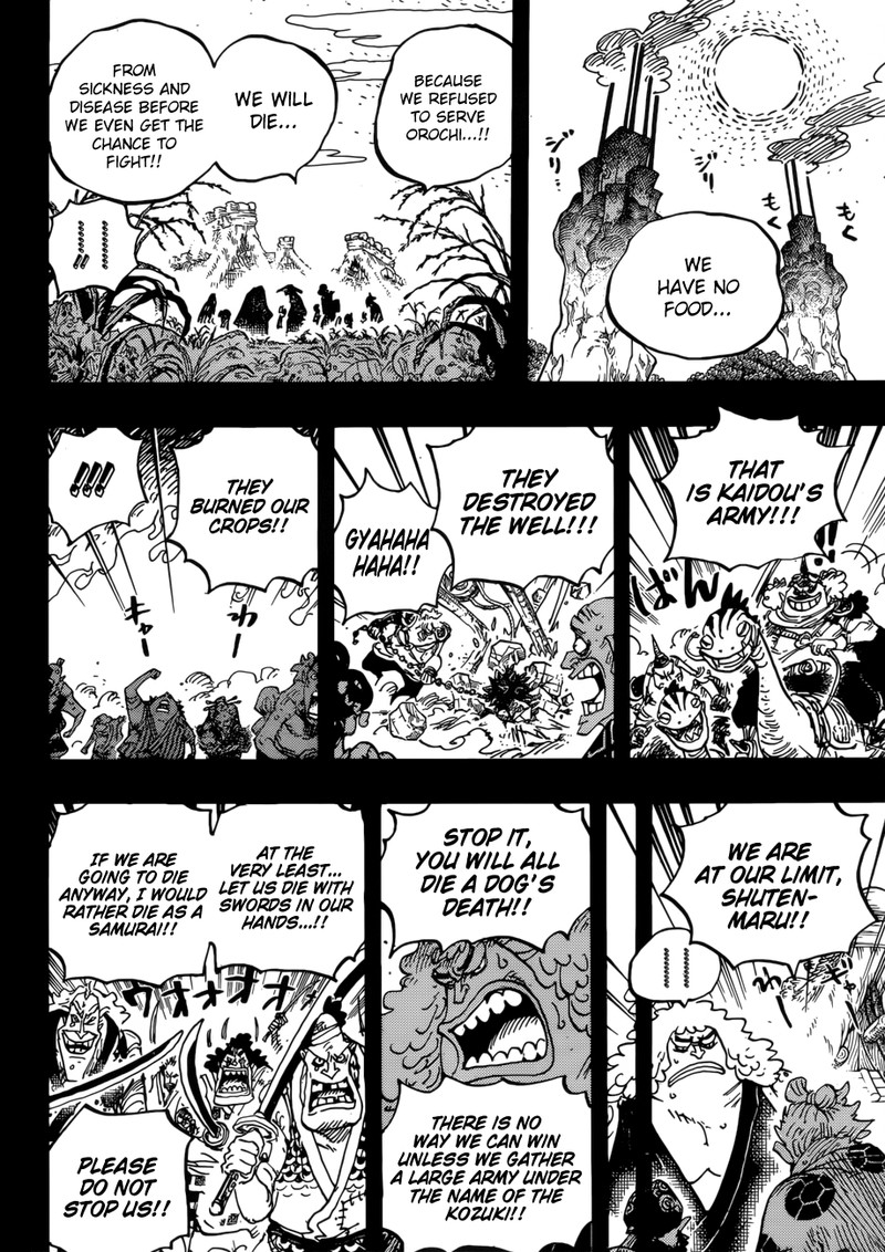 One Piece manga, chapter 950, page 10 of 20