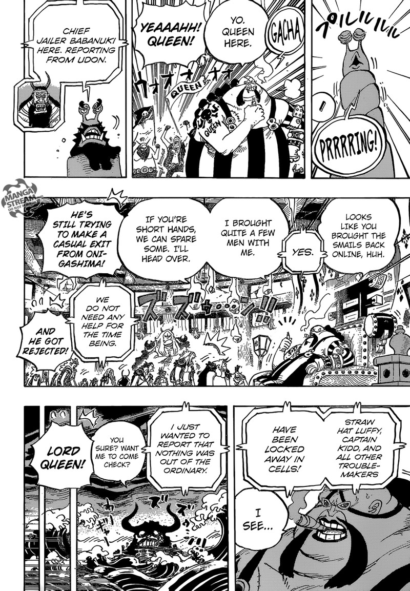 One Piece Chapter 952 page 6 - Chapter 952: Hiyori and Kawamatsu