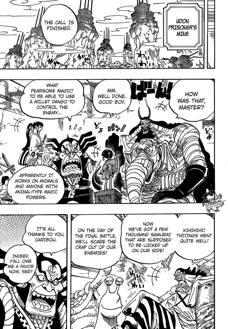 One Piece Chapter 952 page 7 - Chapter 952: Hiyori and Kawamatsu