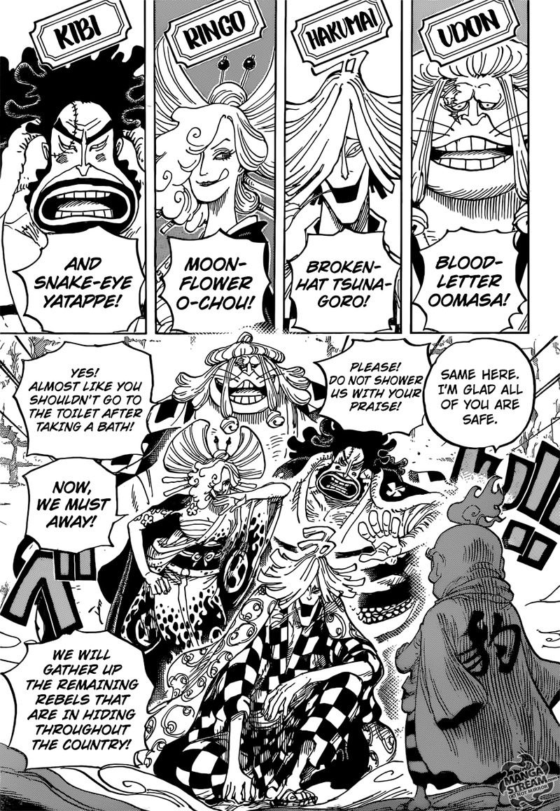 One Piece Chapter 952 page 9 - Chapter 952: Hiyori and Kawamatsu