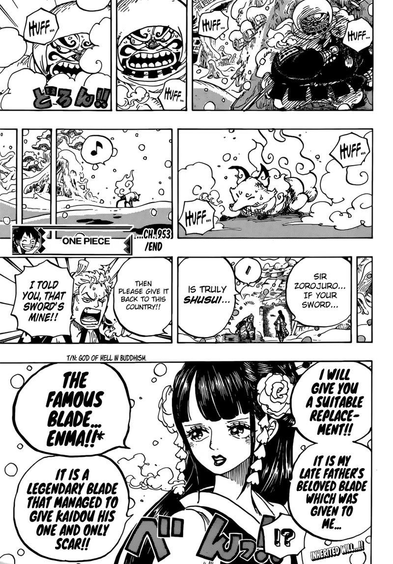 One Piece Chapter 953 page 16 - Chapter 953: Once a Fox