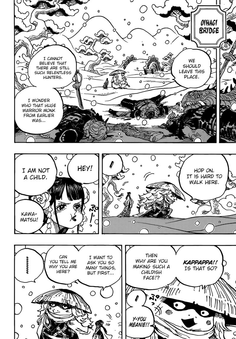 One Piece Chapter 953 page 4 - Chapter 953: Once a Fox