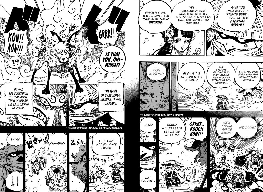 One Piece Chapter 953 page 6 - Chapter 953: Once a Fox