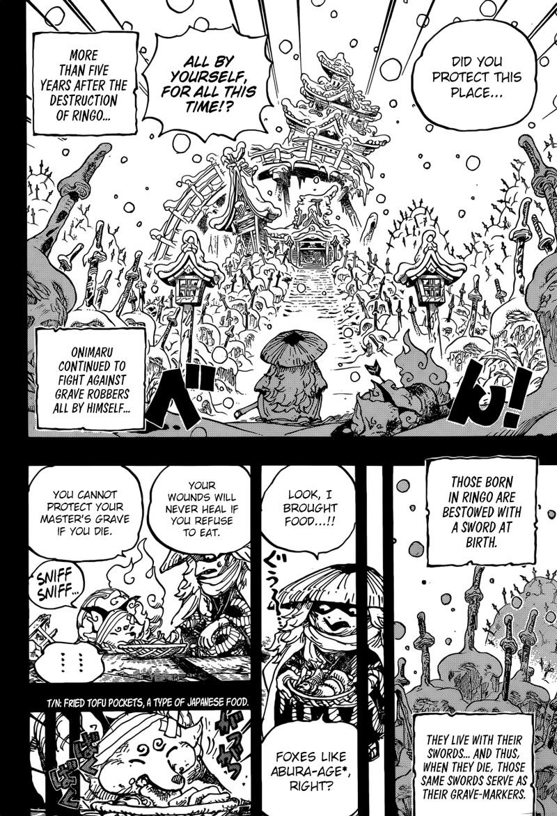 One Piece Chapter 953 page 7 - Chapter 953: Once a Fox