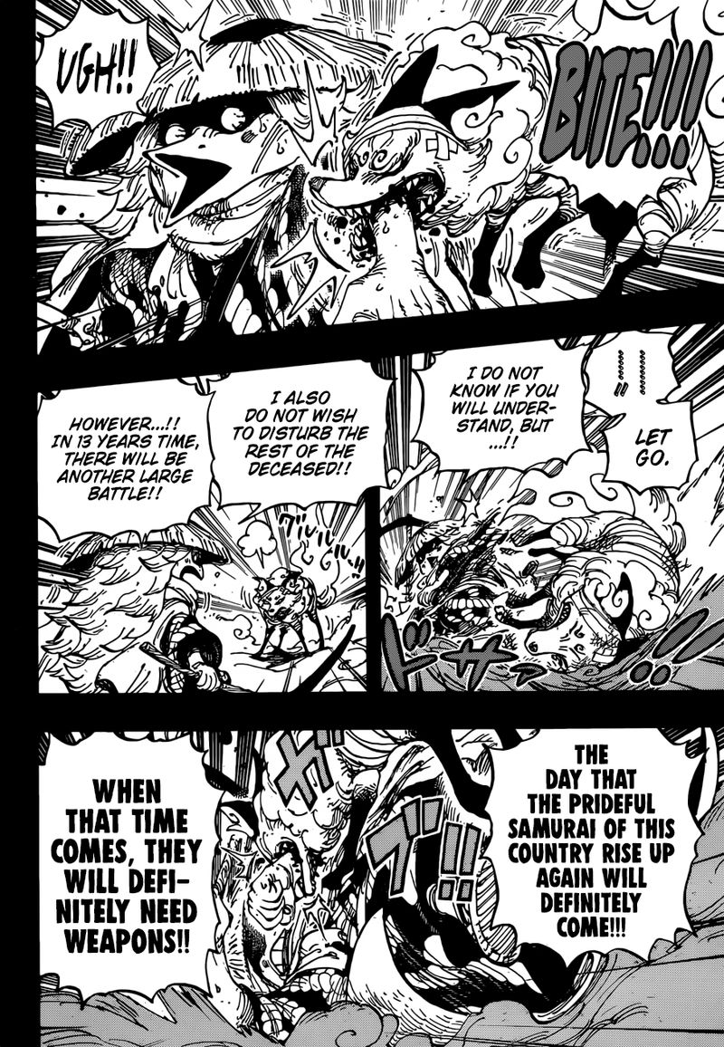 One Piece Chapter 953 page 9 - Chapter 953: Once a Fox