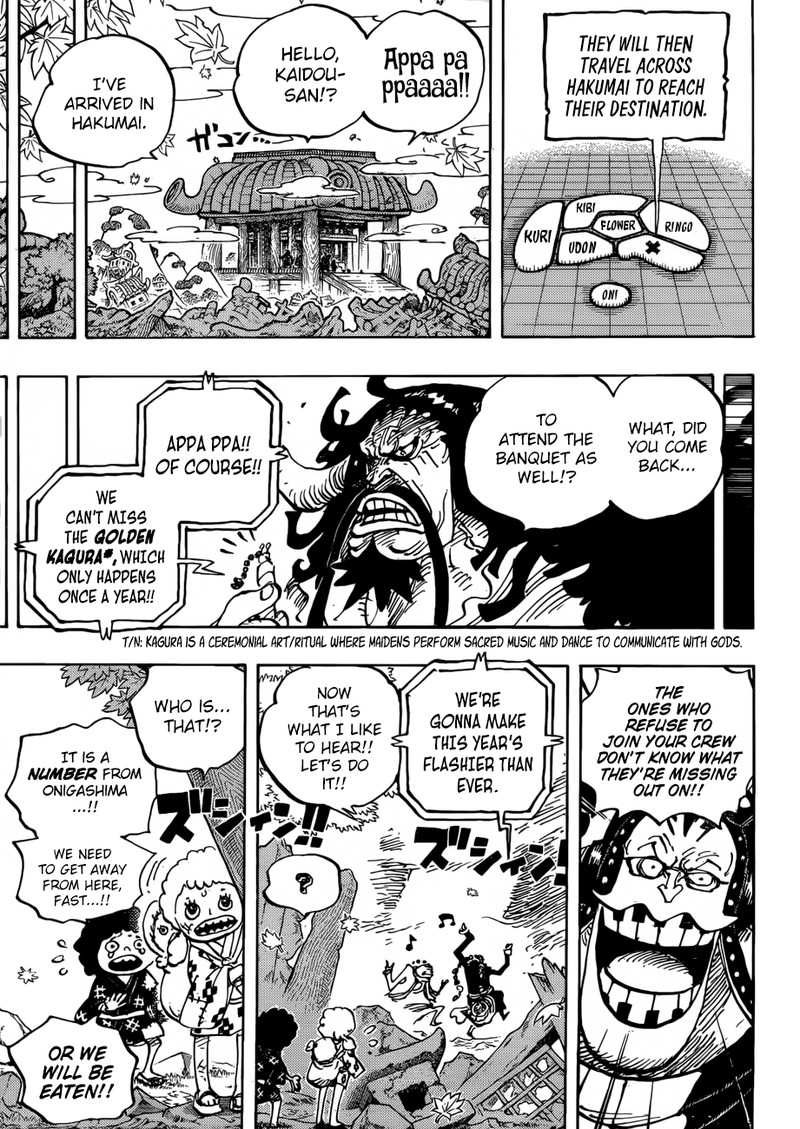 One Piece Chapter 954 page 11 - Chapter 954: Like Giving Wings to a Dragon