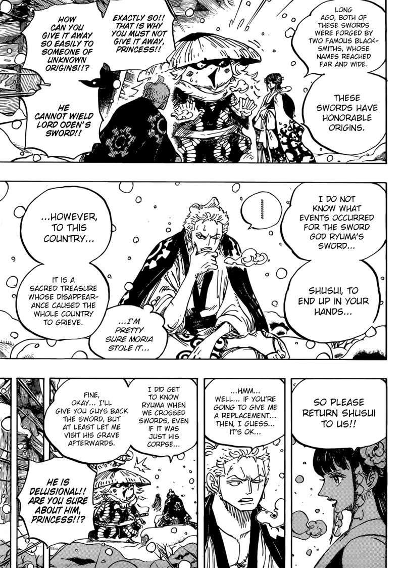 One Piece Chapter 954 page 3 - Chapter 954: Like Giving Wings to a Dragon