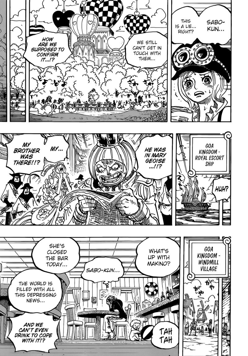 One Piece Chapter 956 page 10 - Chapter 956: Big News