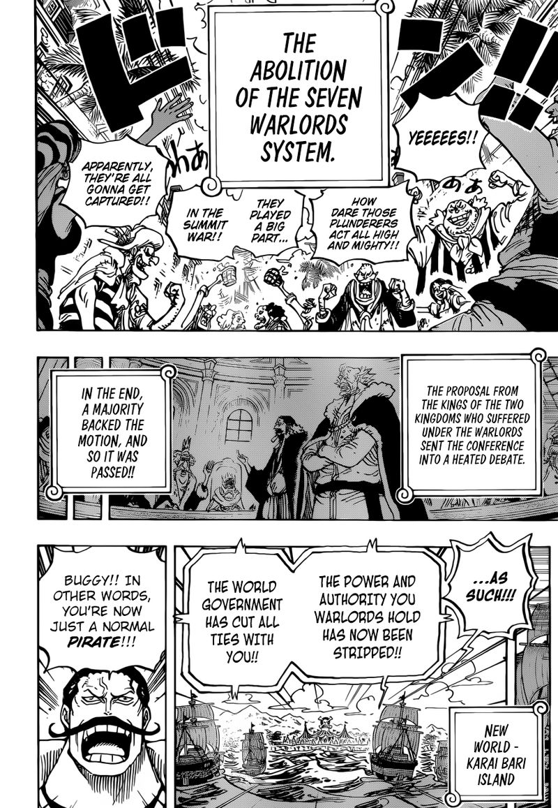 One Piece Chapter 956 page 15 - Chapter 956: Big News