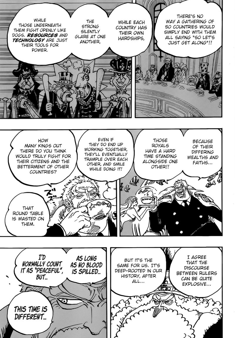 One Piece Chapter 956 page 4 - Chapter 956: Big News