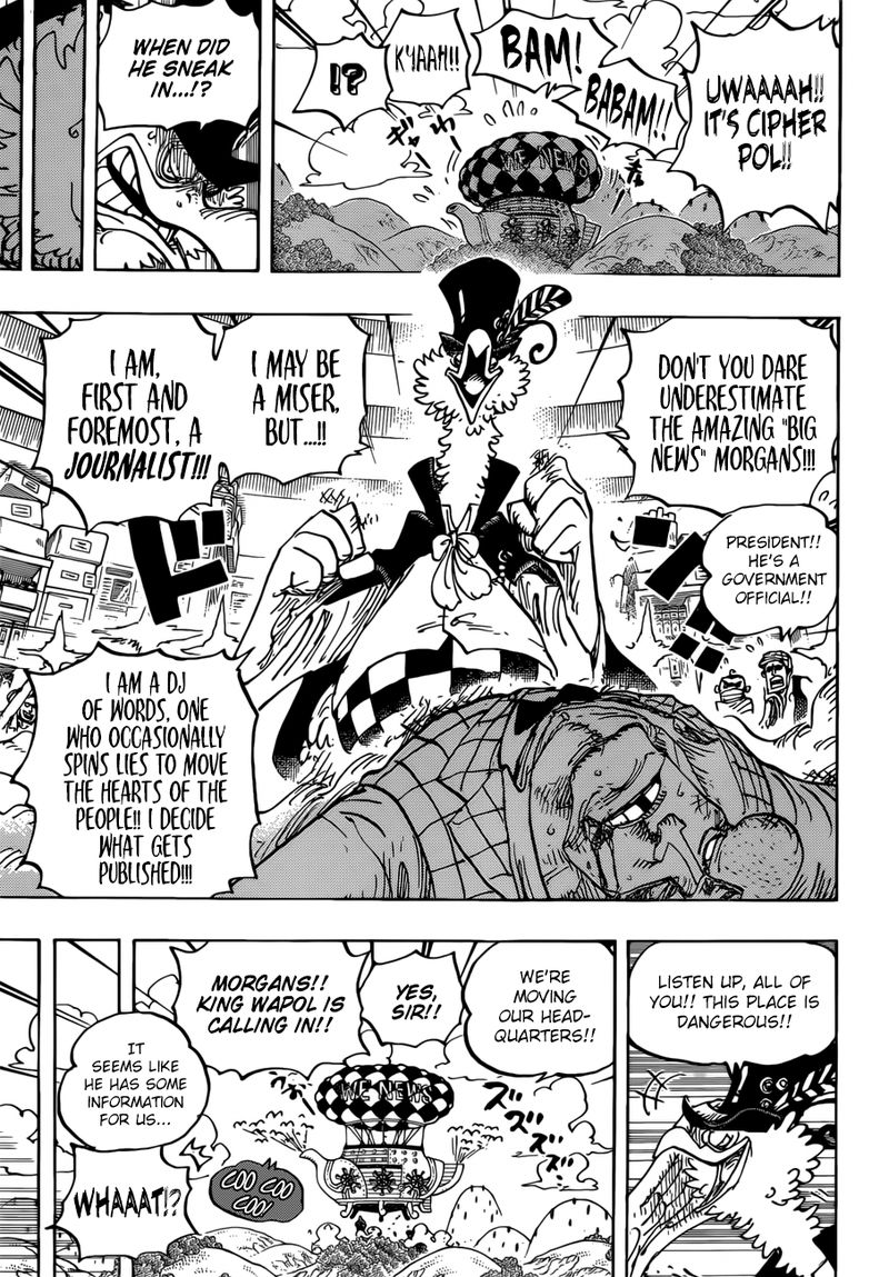 One Piece Chapter 956 page 8 - Chapter 956: Big News