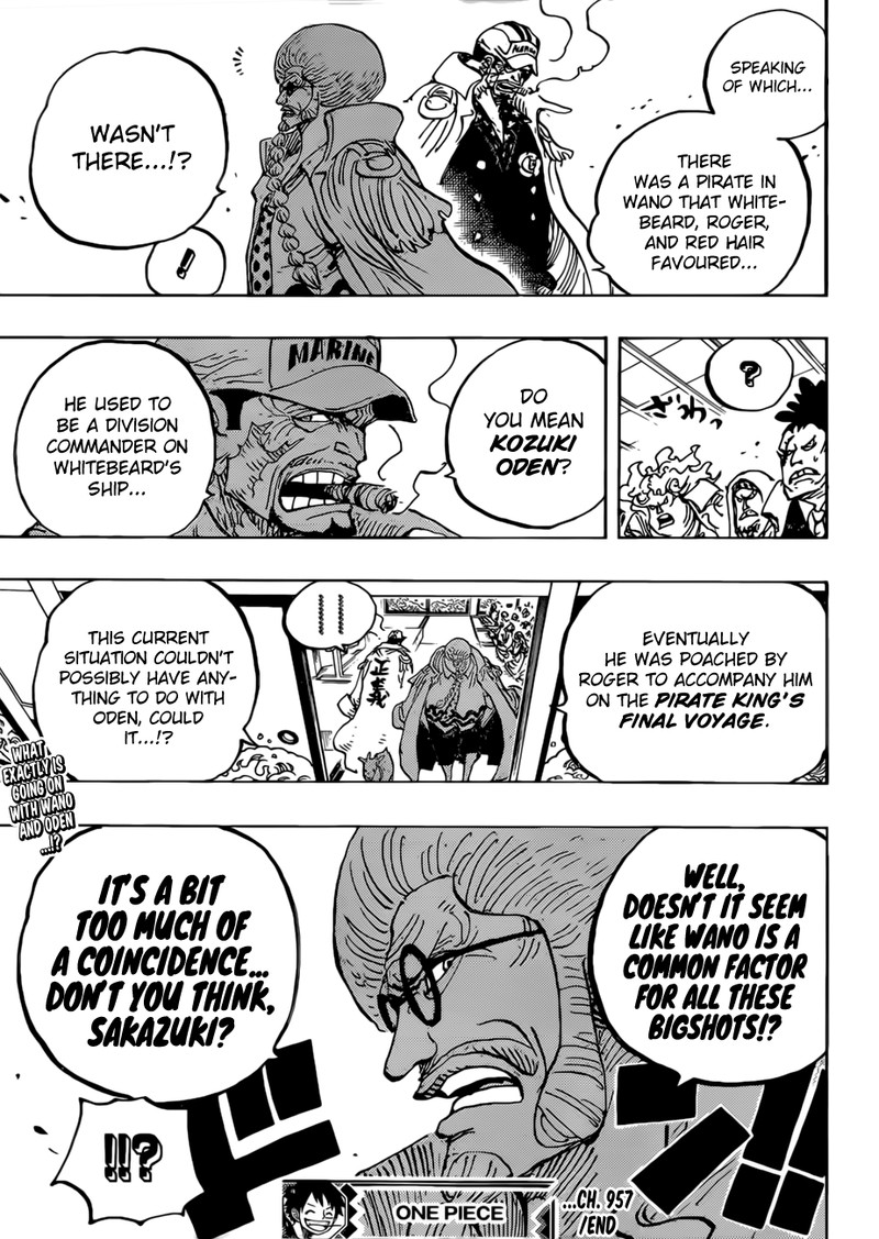One Piece Chapter 957 page 19 - Chapter 957: Ultimate